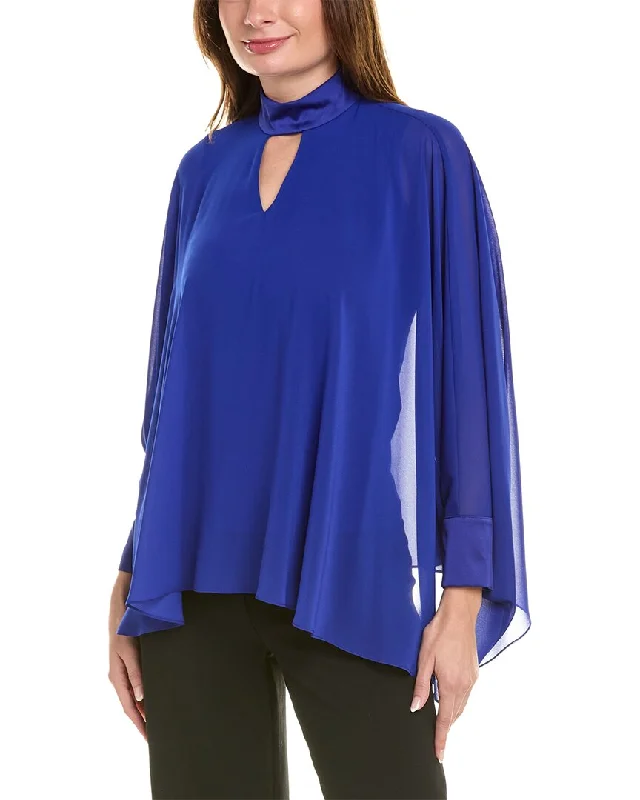 High End Fashion Joseph Ribkoff Cutout Top