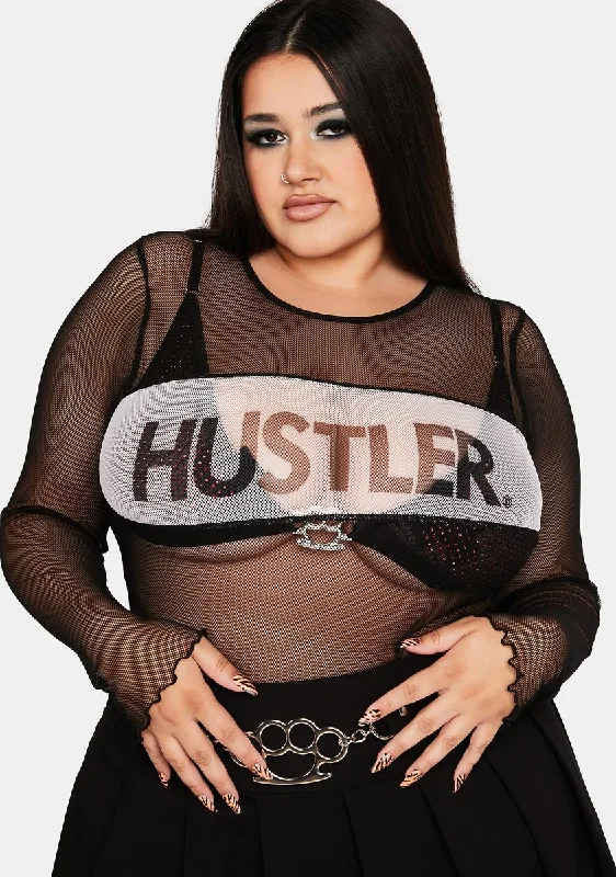 Massive Savings Plus Claim To Fame Fishnet Top