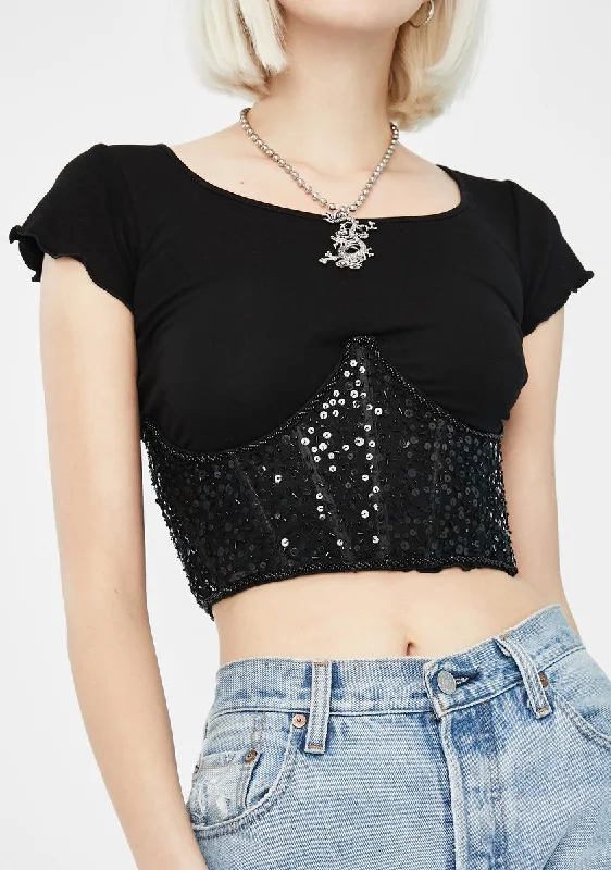 End Of Season Sale Tata Sequin Bodice