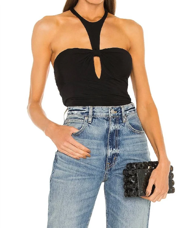 Women's Fashion Clothing Mabel Top In Black