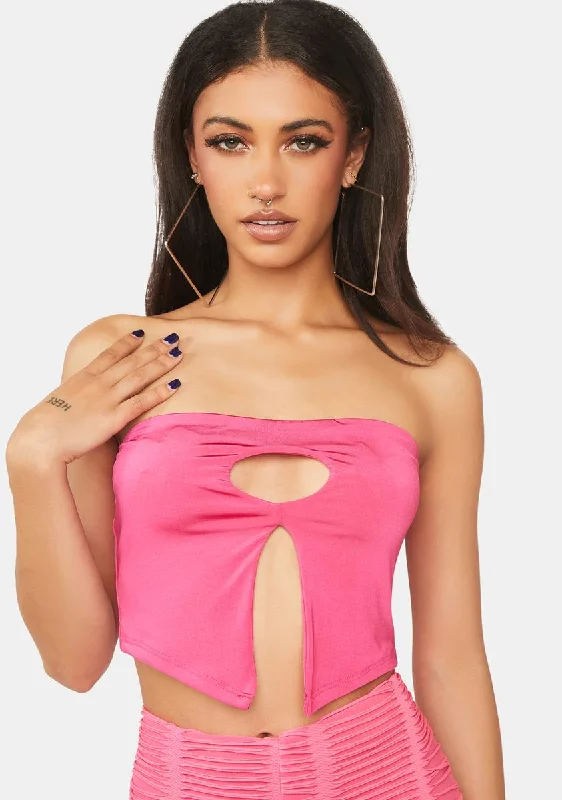 Limited Styles Baby I Know Best Tube Top