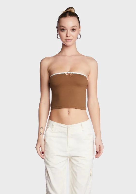 Fashion Frontiers Colby Belted Tube Top