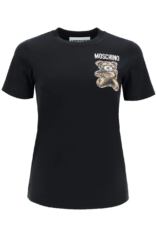 Elegant Simplicity Wardrobe Moschino Women's Teddy Bear Print T