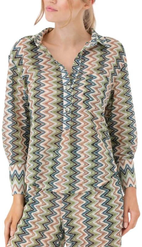 Sales For Clothes Belize Top In Wave Stitch