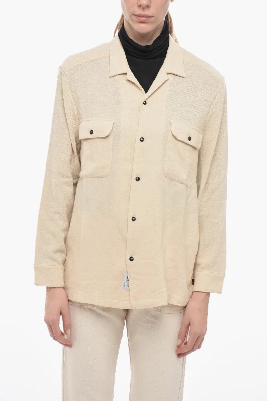 Effortless Style, Endless Impact Woolrich Wool-blended FLUID GAUZE Shirt