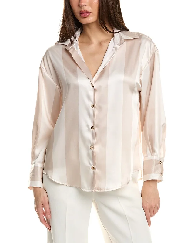 Chic And Trendy HL Affair Satin Shirt