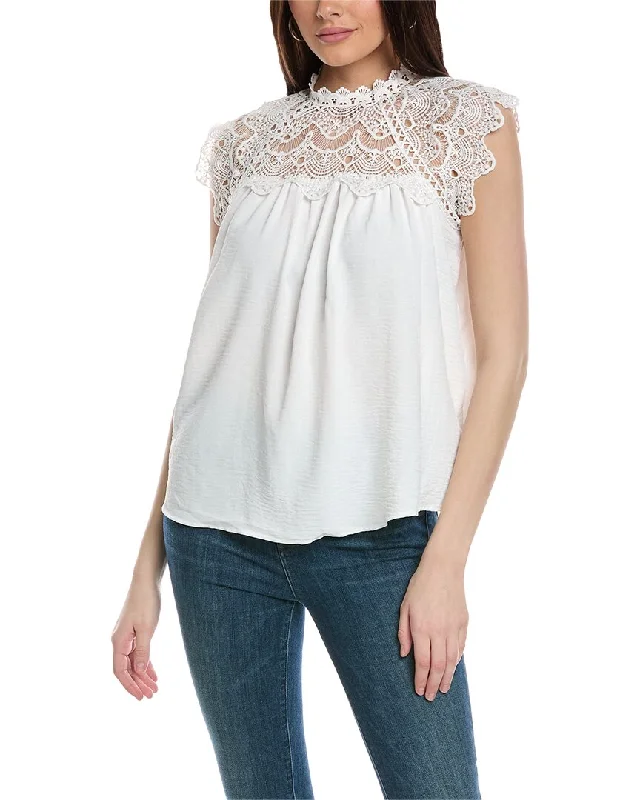 Trendy Aesthetics Rain Lace Top