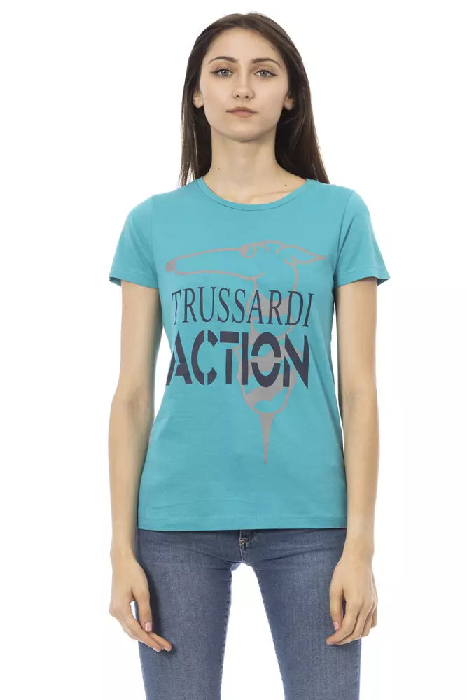 Redefining Women's Fashion Trussardi Action  Cotton Women Women's Top