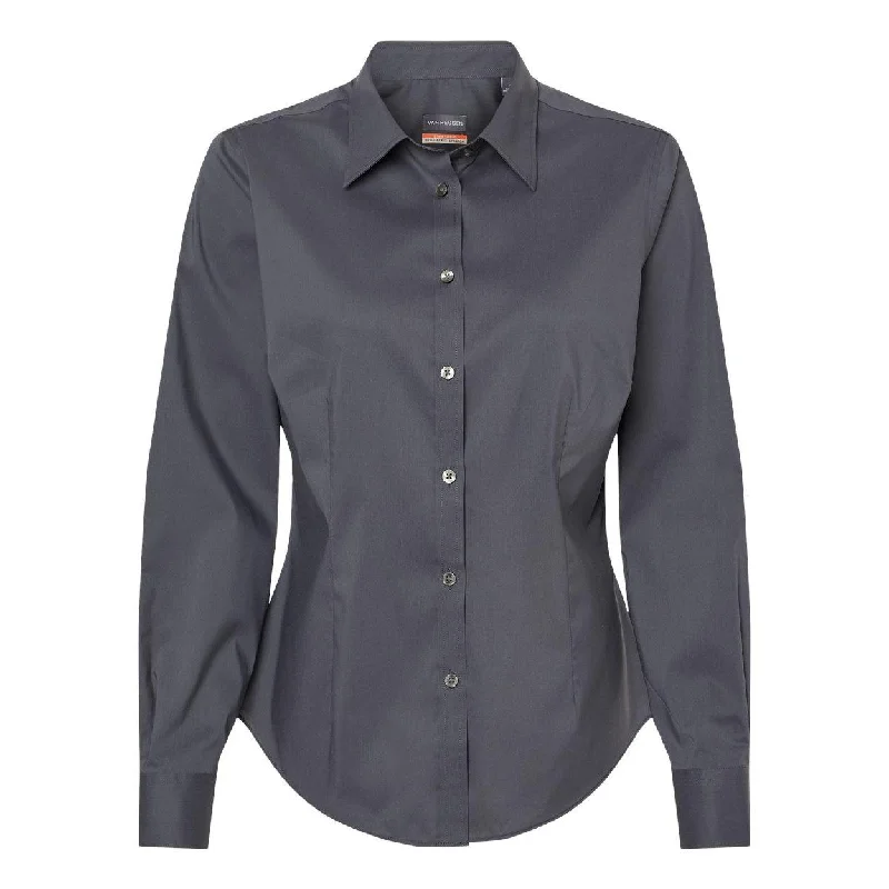 Mega Sales Van Heusen Women's Stainshield Essential Shirt