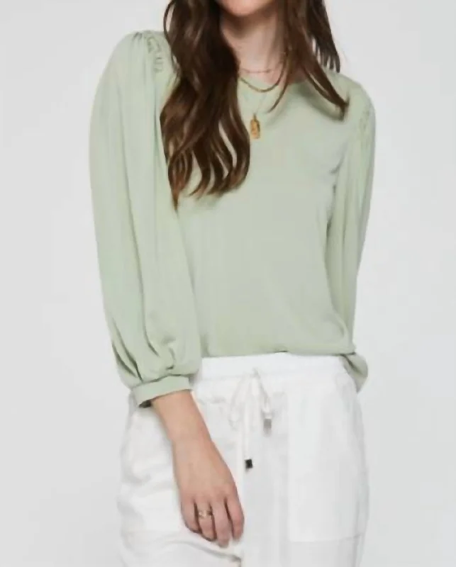 End Of Season Sale Clothing Jill Bell Top In Pistachio