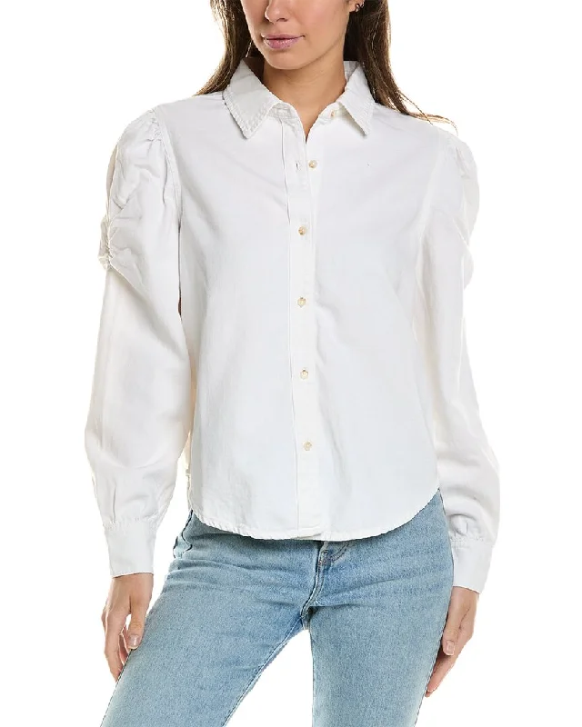 Women's Seasonal Fashion Trends DL1961 Simone Linen-Blend Shirt