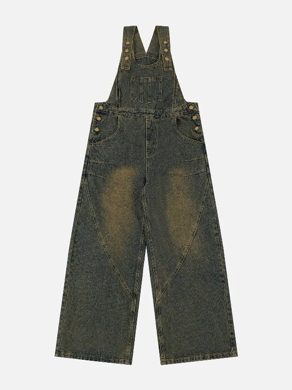 Clearance Event Aelfric Eden Washed Denim Overalls