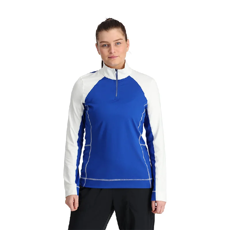 Trendy Women's Apparel Womens Savona Half Zip - Electric Blue