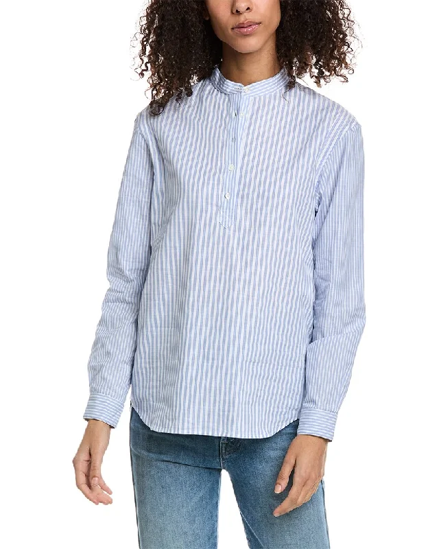 Trend Alert The Kooples Bleeker Stripe Shirt