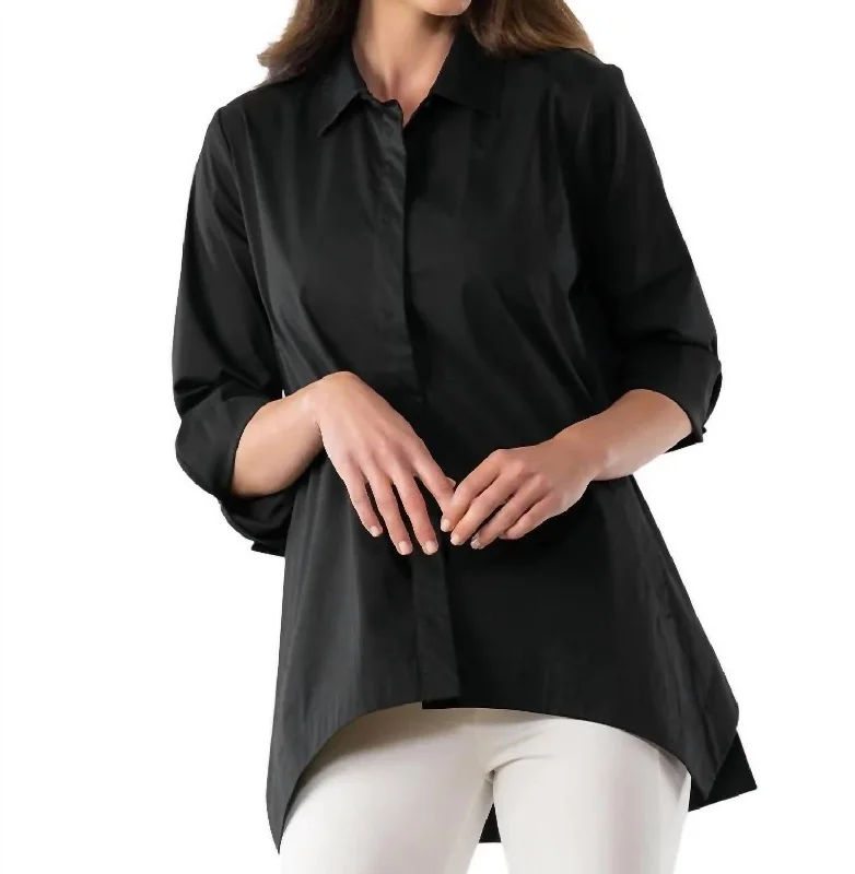 Style Your Wardrobe Works Every Time Shirt In Black