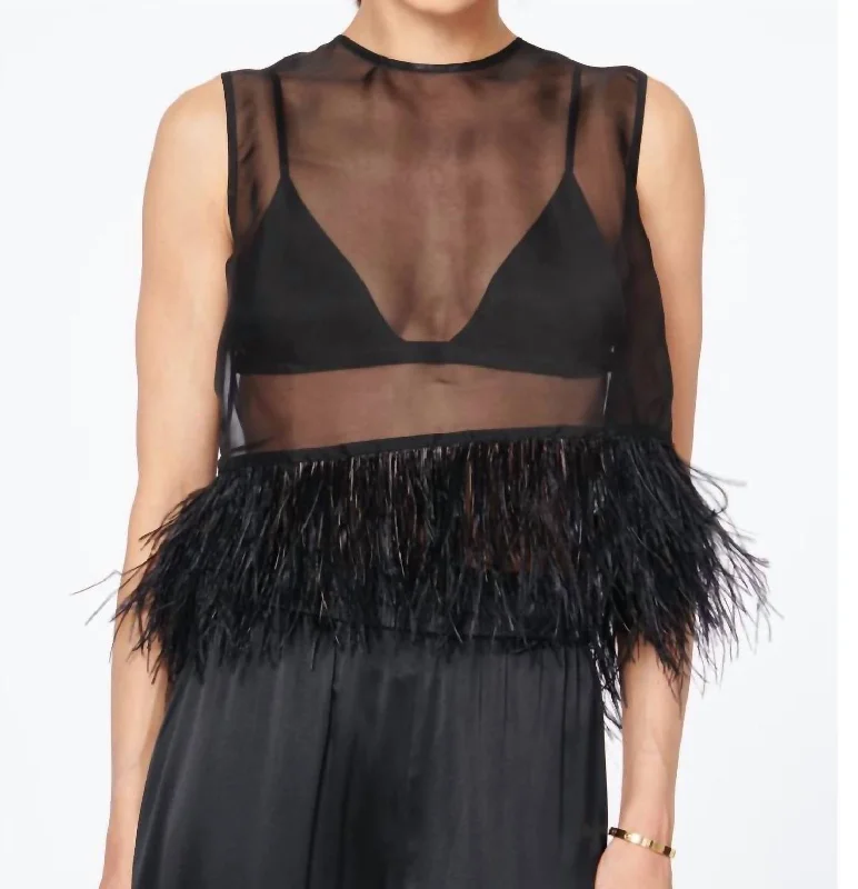 Casual Women's Clothing Online Katja Top In Black