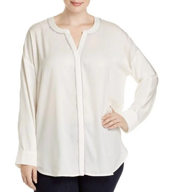 End of Season Sale Mika Top In Ivory