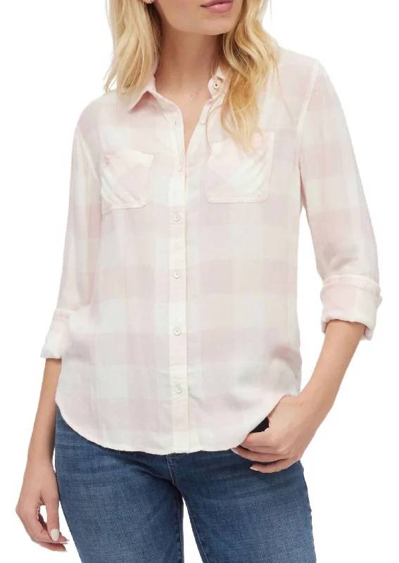 Insane Discount Onslaught Chloe Shirt In Cream/pink