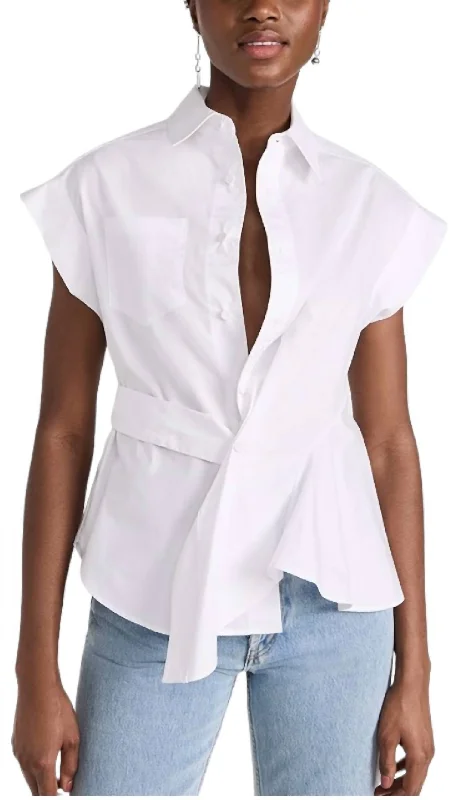 Insane Discount Onslaught Stella Top In White