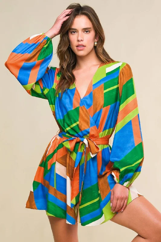 Trendy Threads THIS IS YOUR SIGN WOVEN ROMPER