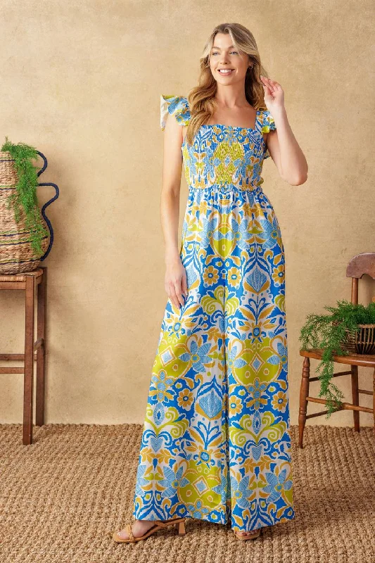 Discount Price NO NEED TO WORRY WOVEN JUMPSUIT