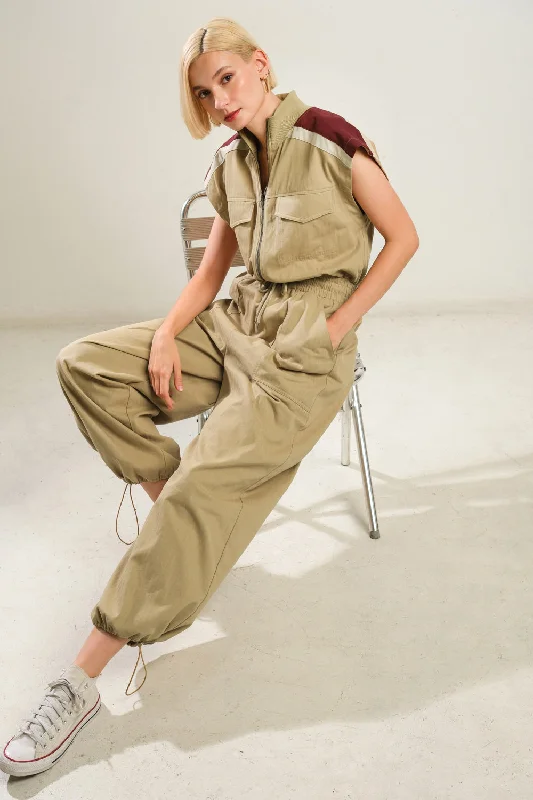 Online Boutiques Clothing WAVE OF ELEGANCE WOVEN JUMPSUIT