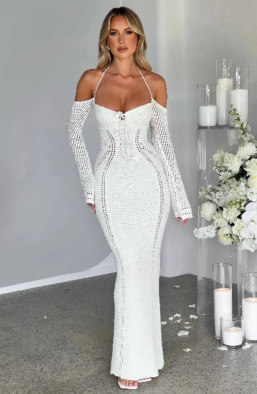 Runway Inspired Wear Samariah Maxi Dress - White