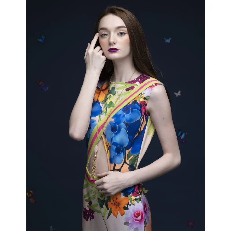 Free Spirited Fashion Saira Floral Party Dress