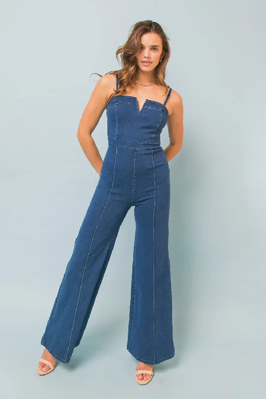 Gift Ideas MAKING MAGIC DENIM JUMPSUIT