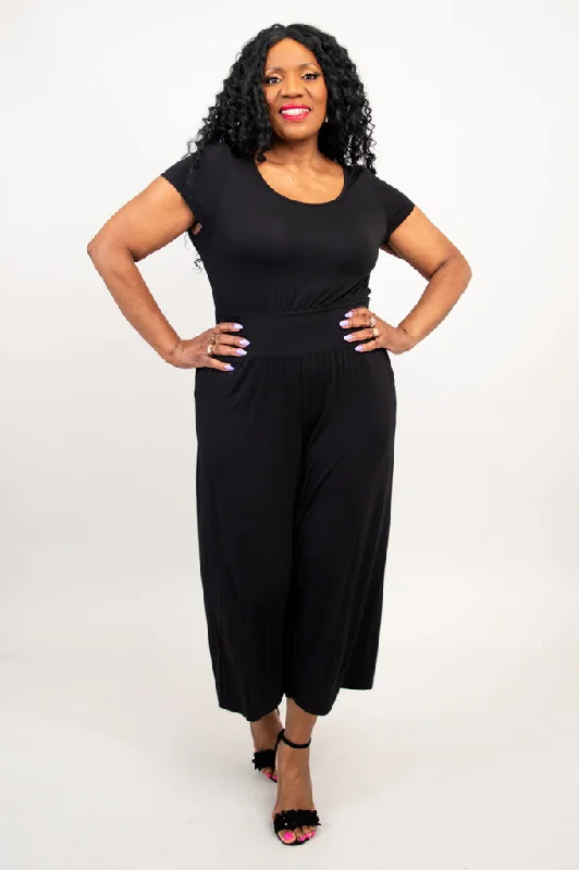 Big Discounts Julie Jumpsuit, Black, Bamboo