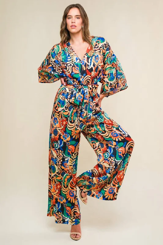 Daily Essentials SKYLINE GRACE WOVEN JUMPSUIT