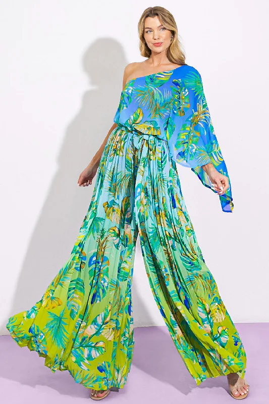 Innovate Your Wardrobe BALL OF JOY WOVEN JUMPSUIT