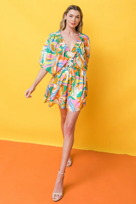 Travel Essentials TRY ME OUT WOVEN ROMPER