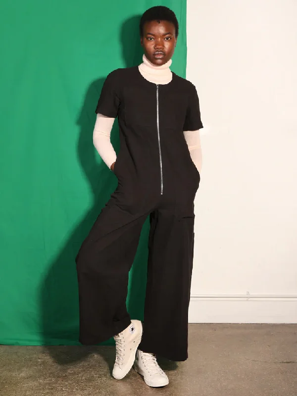 All Season Fashion Collection L.F. Markey Felix Boilersuit in Black