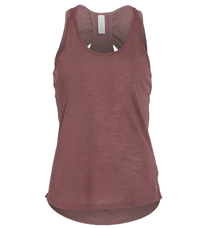 Flash Sale Event Balance Collection Criss Cross Racerback Yoga Tank Plum Wine