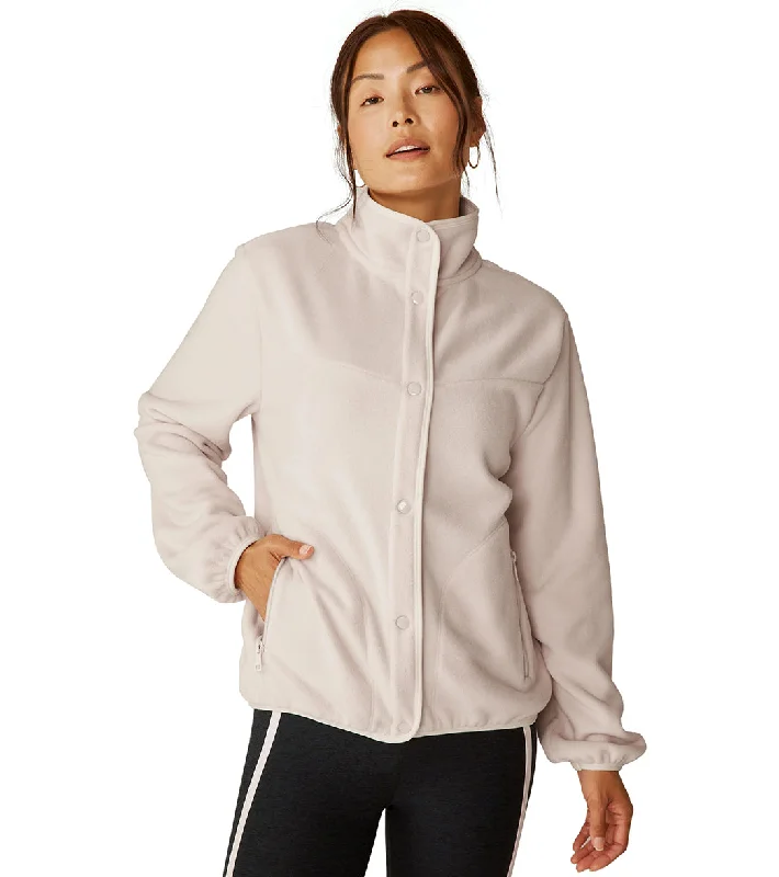 Wardrobe Refresh Beyond Yoga Tranquility Jacket Lunar Rock