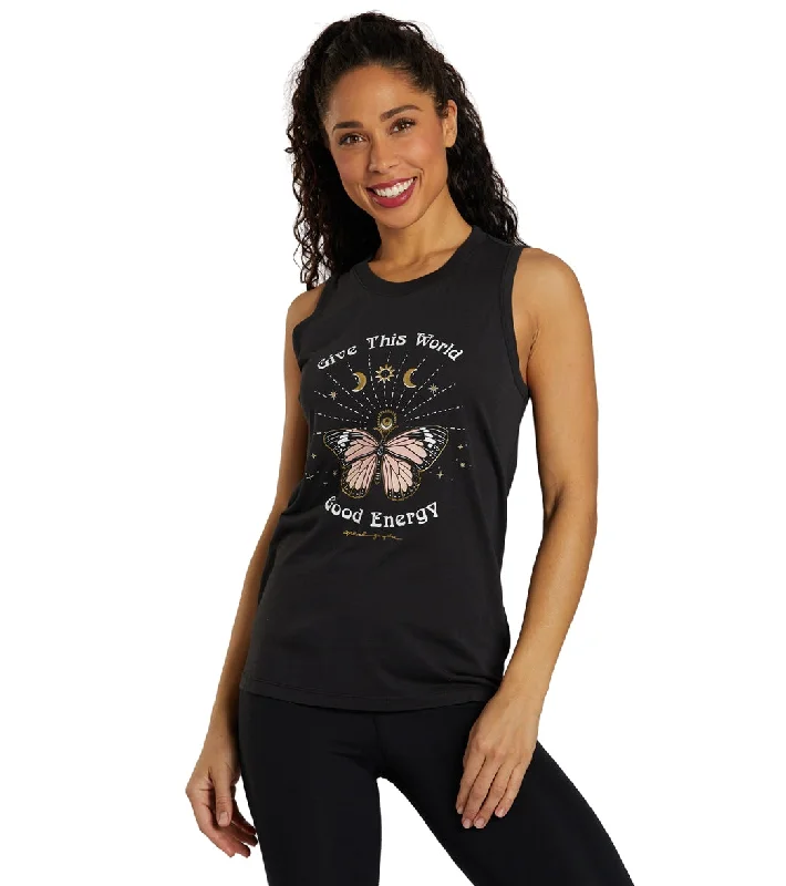 Season Offer Spiritual Gangster Good Energy Essential Tank