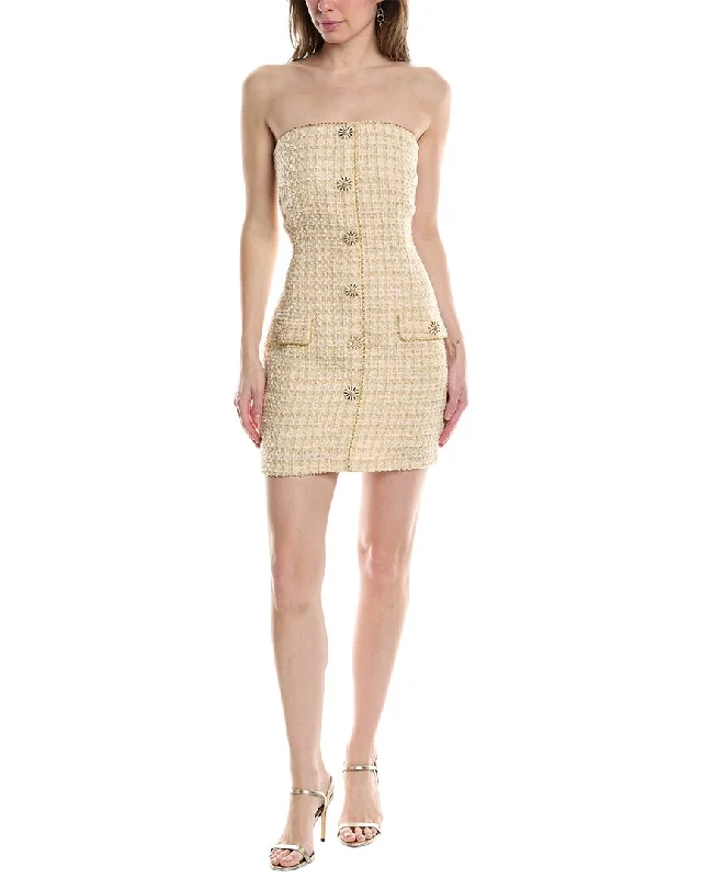 Summer Deals Eva Franco Strapless Tweed Sheath Dress