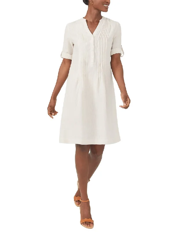 Flash Sale Now J.McLaughlin Solid Riviera Linen Dress