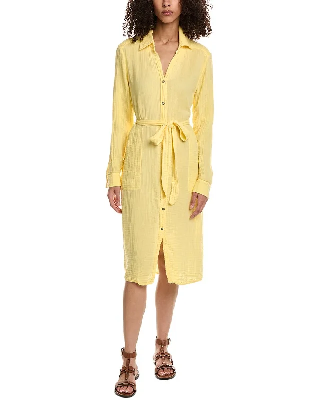 Fashion Frontiers Michael Stars Cleo Button-Down Shirtdress