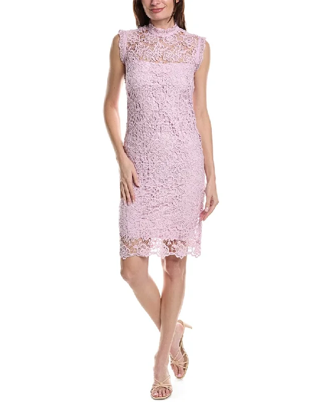 Chic Women's Clothing for Date Nights Nanette Nanette Lepore Fanciful Lace Midi Dress