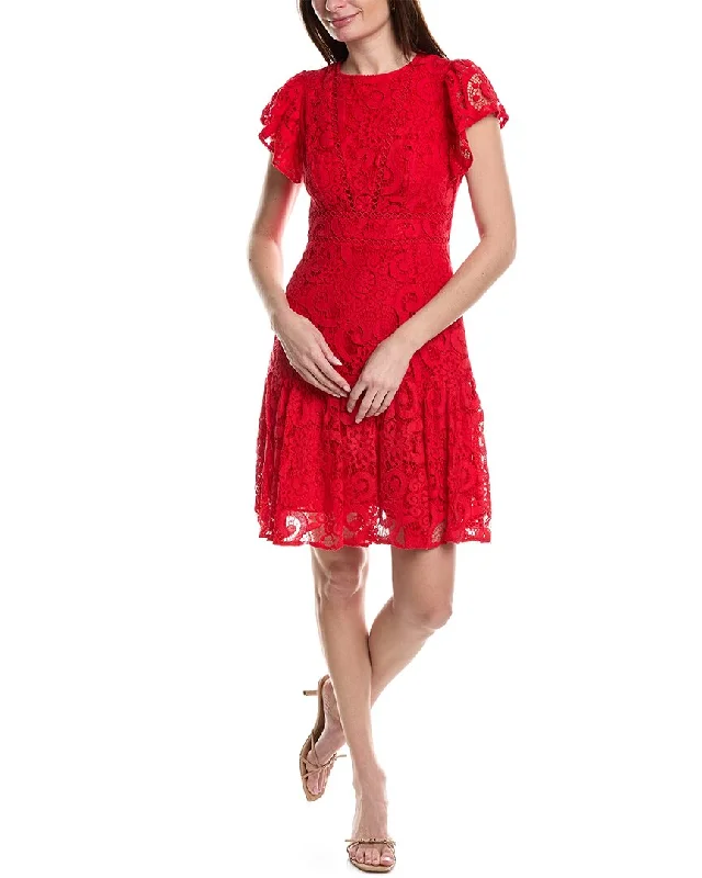 Fashionable Dresses for Women Nanette Nanette Lepore Valentina Re-Embroidered Mini Dress