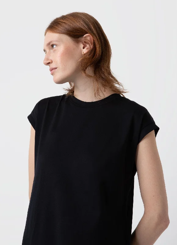 Stylish Dresses for Women Women's T-shirt Dress in Black