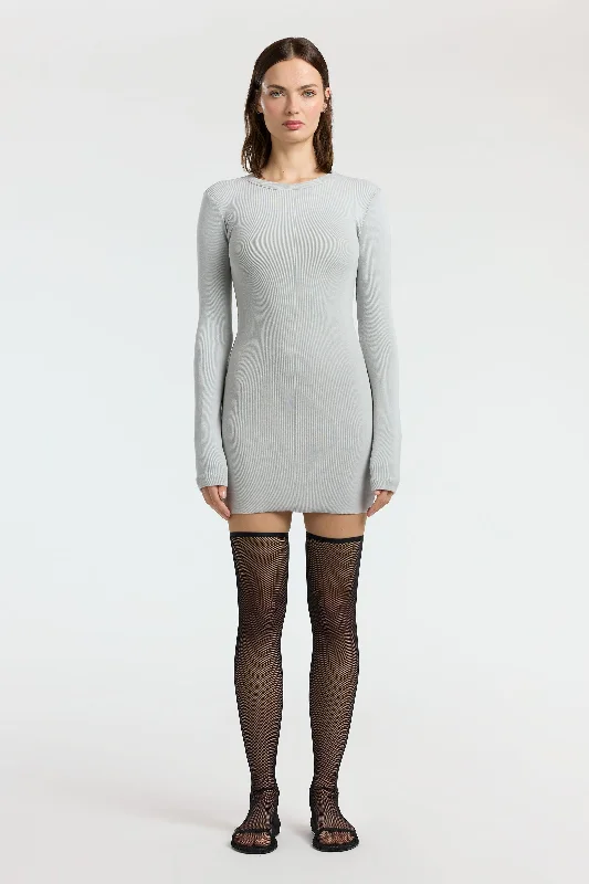 Glamorous Evening Wear Verona Crewneck Mini Dress