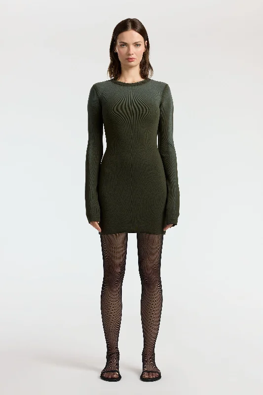 Hot Deals Verona Crewneck Mini Dress