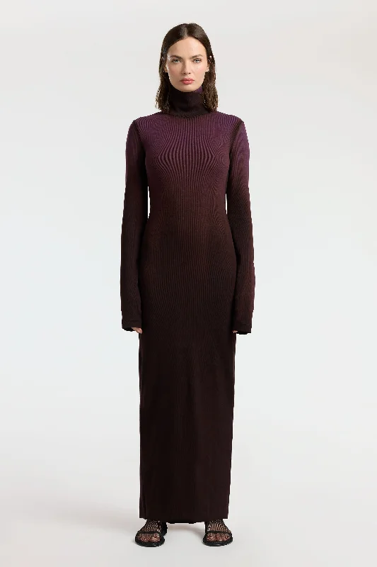 Catch Every Fashion Trend Verona Turtleneck Maxi Dress