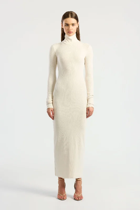 Bundle Offer Verona Turtleneck Maxi Dress