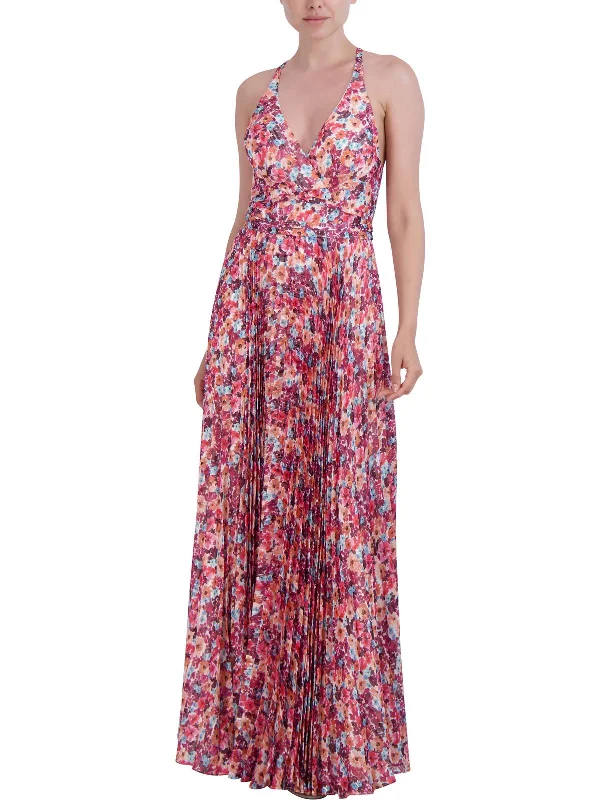 Best Sellers Womens Chiffon Floral Maxi Dress