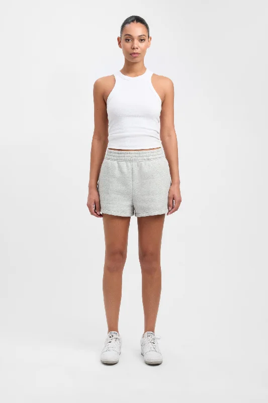 Chic Wardrobe Brushed Leo Track Short