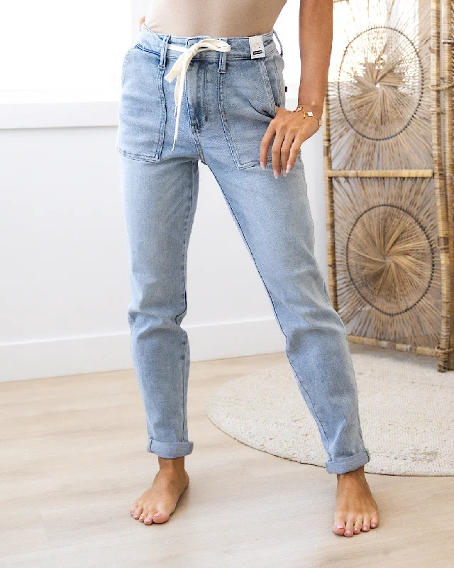 Elevate Your Wardrobe Judy Blue Jody Non Distressed Jogger Jeans